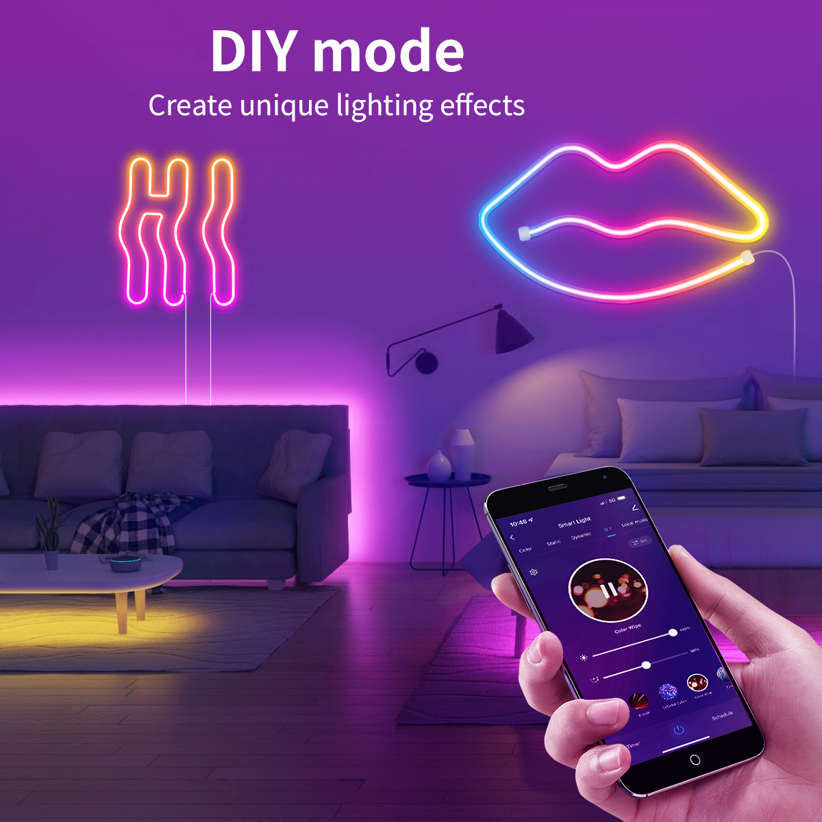 HCP069 wifi幻彩霓虹灯带